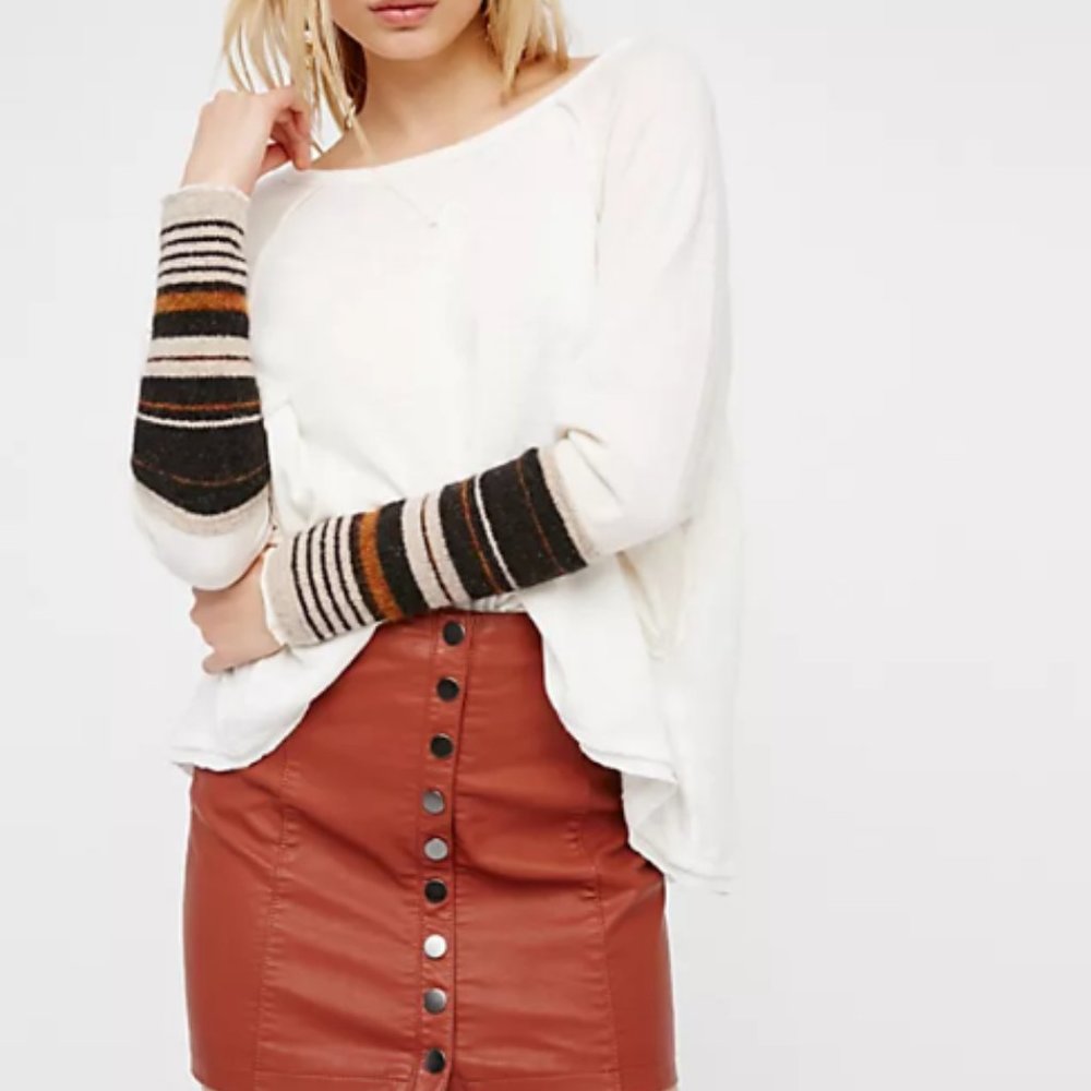 Free People - Oh Snap Vegan Mini - Rust Red - Sz 10